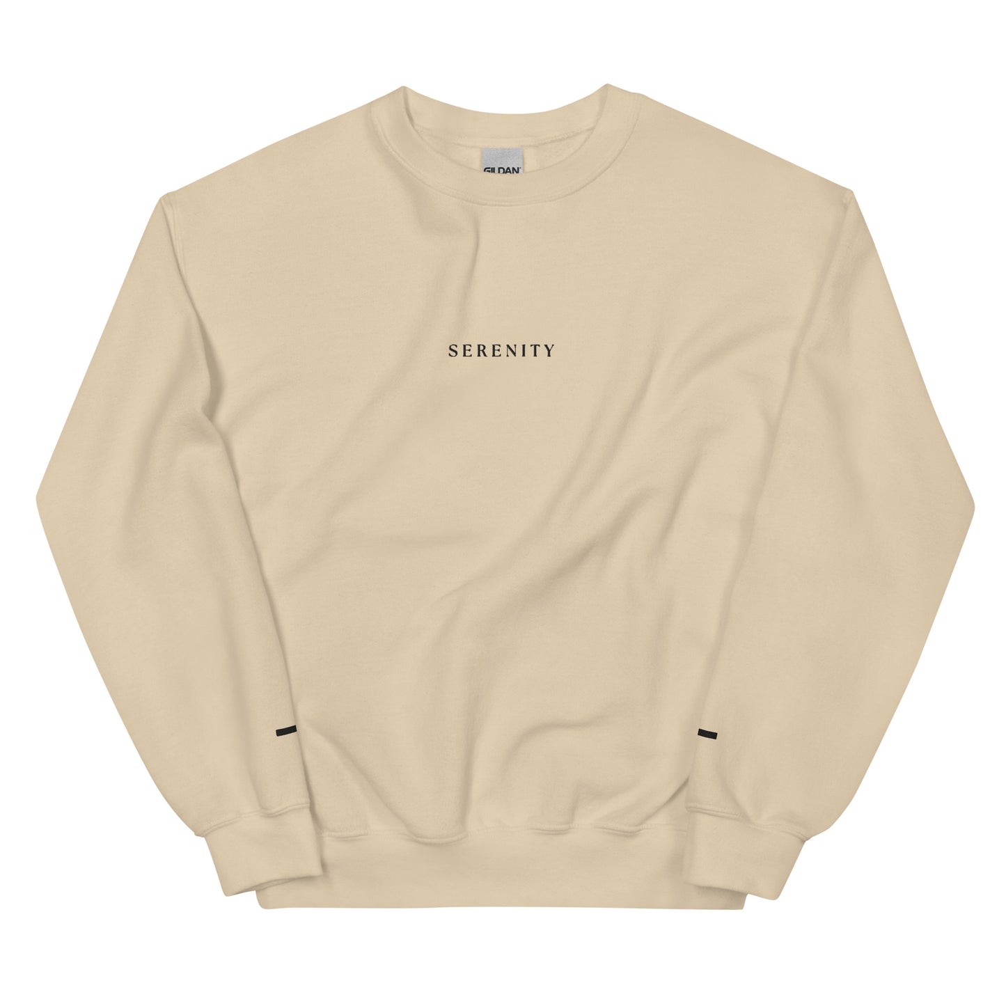 Embroidered Serenity Crewneck
