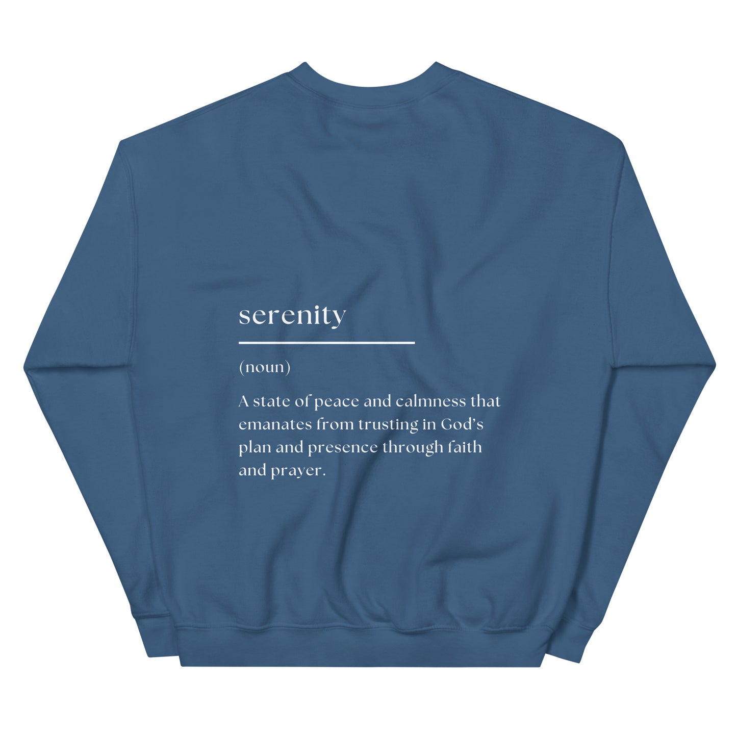 Biblical Serenity Definition Crewneck