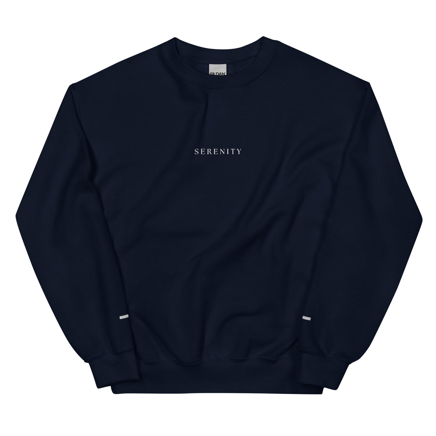 Embroidered Serenity Crewneck