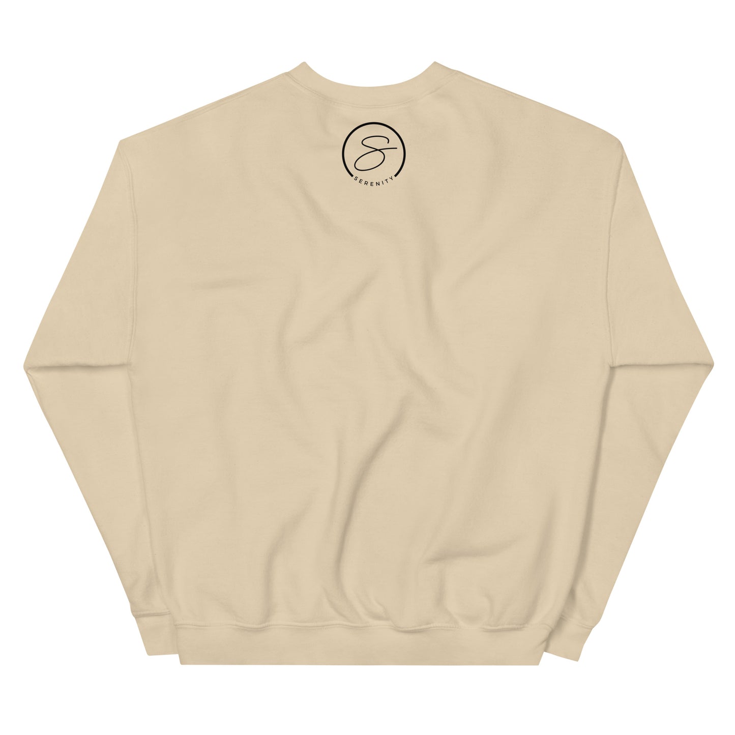 Embroidered Serenity Crewneck