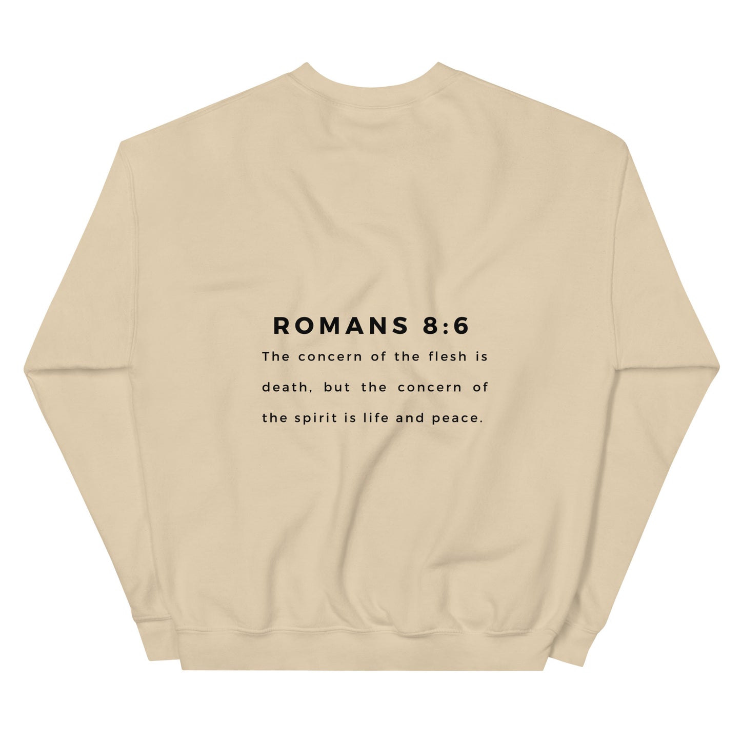 Serenity Romans 8:6 Crewneck