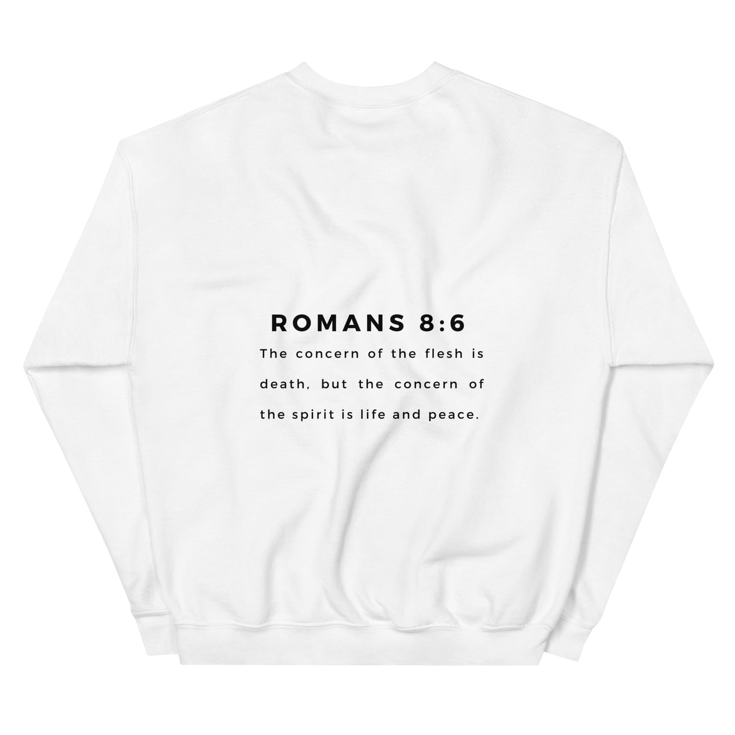 Serenity Romans 8:6 Crewneck