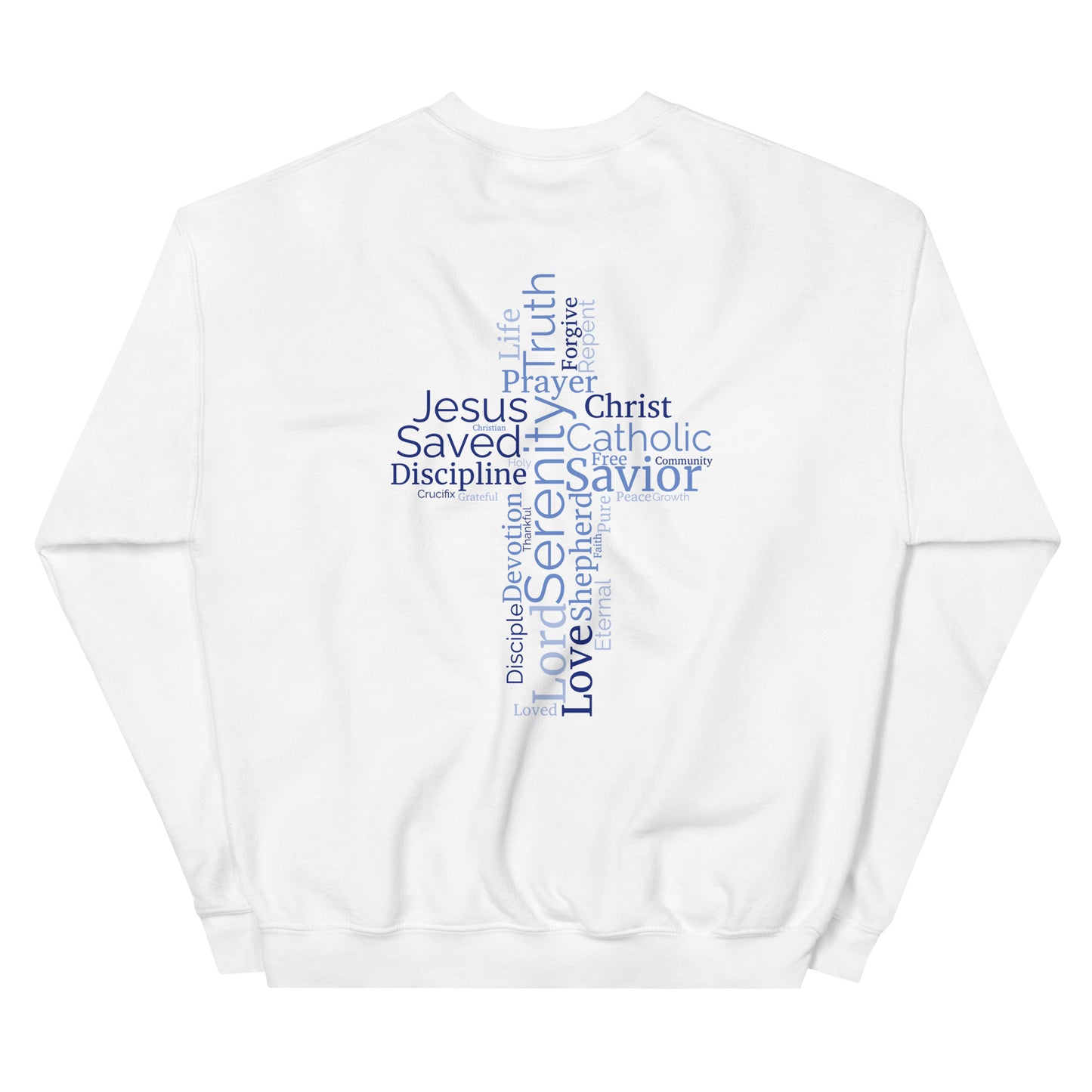 Cross Calligram Crewneck