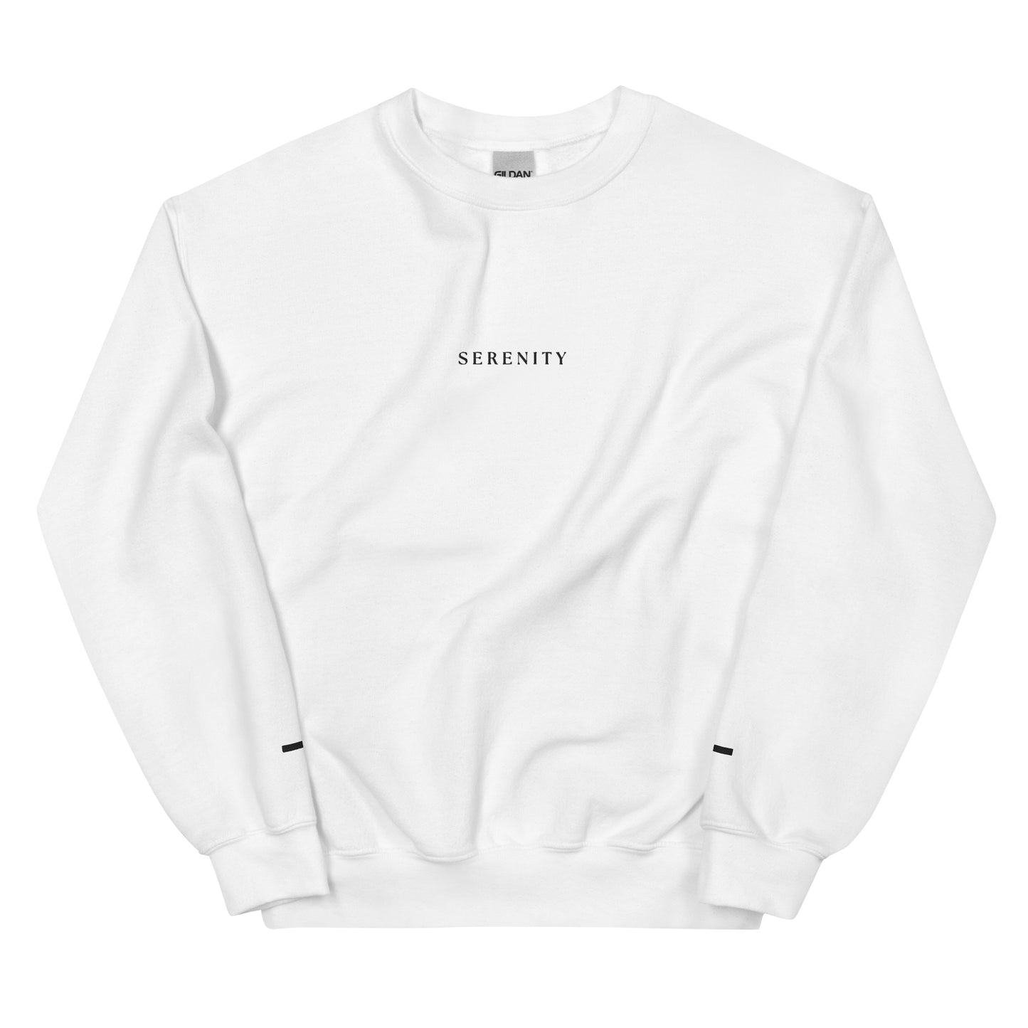 Embroidered Serenity Crewneck